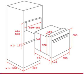 Teka 111000000 - Horno Ioven P Multifunción A+ Pirolítico Grill Acero inoxidable