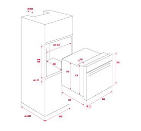 Teka 41560011 - Horno Convencional 3 Funciones Clase A Inox Antihuellas
