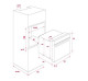 Teka 41560011 - Horno Convencional 3 Funciones Clase A Inox Antihuellas