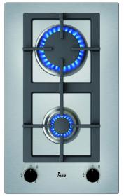 Teka *DISCONTINUADO* EFX 30.1 2G AI AL CI BUT - Placa Gas Butano Modular 2 Zonas 30x45cm