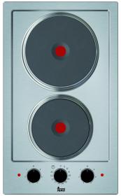 Teka EFX 30.1 2P-T - Placa Eléctrica Modular 2 Zonas 30 cm Inox