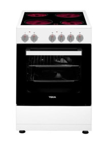 Teka 40297957 - Cocina FS 502 4VE Vitrocerámica 4 Zonas 50cm Blanco