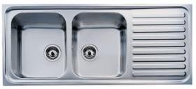 Teka CLASSIC 2C 1E - Fregadero Reversible Mueble de 80 Cm