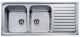 Teka CLASSIC 2C 1E - Fregadero Reversible Mueble de 80 Cm