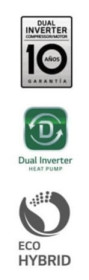 LG RC90U2AV2W - Secadora Bomba de Calor 9Kg DUAL Inverter A+++ Blanco