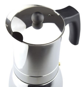 Magefesa 01PXCFGEN06 - Cafetera Génova 6 Tazas Acero Inoxidable