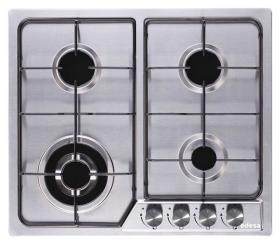 Edesa *DISCONTINUADO* EGX-6040 TI B - Encimera de Gas Butano en acero inox 4 fuegos