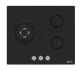 Edesa EGG-6030 TI N - Encimera de Gas Natural 3 Zonas Vidrio Negro