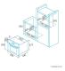 Edesa EOE-6040 X - Horno multifunción de 70 litros inox y negro Clase A