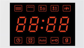 Edesa EMW-2530I-GX WH - Microondas blanco integrable con gril de 1200W