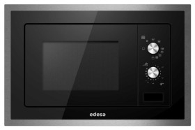 Edesa EMW-2010-IG XBK - Microondas integrable negro con marco Gril 1000W