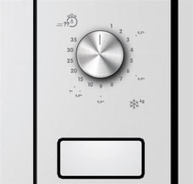 Edesa EMW-2010-IG XWH - Microondas integrable blanco con marco Gril 1000W