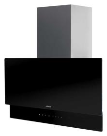 Edesa ECV-7832 GBK - Campana vertical Inox + Negro con ancho de 70cm