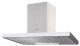 Edesa ECB-7831 XGWH - Campana decorativa de 70cm Inox con frontal blanco