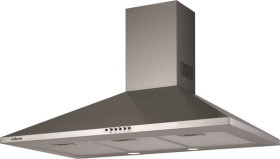 Edesa ECP-9611 X - Campana Decorativa Pirámide de 90 cm Acero Inox