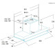 Edesa ECG-9832 X - Campana de encastre en mueble de 90cm Acero Inox