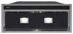 Edesa ECG-8831 GBK - Grupo filtrante Mueble de 90cm Inox + Cristal negro Clase A