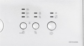 Edesa EDW-6021 WH - Lavavajillas blanco de 60cm para 12 cubiertos 49dB Clase A+