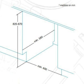 Edesa EDB-6021-I - Lavavajillas Integrable 12 Servicios Clase A+ 60cm