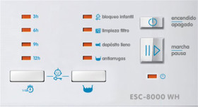 Edesa ESC-8000 WH - Secadora de Condensación 8Kg Clase B 16 Programas