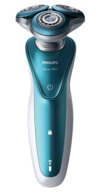 Philips S7370/12 - Afeitadora Eléctrica Seco y Húmedo Series 7000 Azul