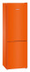 Liebherr CNno 4313 - Frigorífico Combi 186x60cm NoFrost ColourLine Naranja