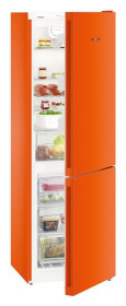 Liebherr CNno 4313 - Frigorífico Combi 186x60cm NoFrost ColourLine Naranja