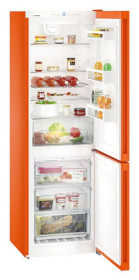 Liebherr CNno 4313 - Frigorífico Combi 186x60cm NoFrost ColourLine Naranja