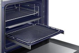 Samsung NV75K5571RS/EC - Horno Dual Cook Flex Inox A+ Pirolítico