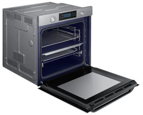 Samsung NV75K5571RS/EC - Horno Dual Cook Flex Inox A+ Pirolítico