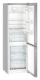 Liebherr CNPef-4313-20 001 - Frigorífico combi en inox de 186 x 60 x 65 cm