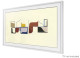 Samsung VG-SCFM43WM/XC - Marco para Televisor The Frame 43" Aluminio Blanco