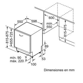 Balay 3VF306NA - Lavavajillas Integrable 60 Cm 13 Cubiertos Clase A++