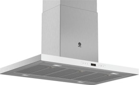 Balay 3BI998HBC - Campana de isla de 90cm con frontal blanco Clase A+