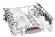 Bosch SME46MX23E - Lavavajillas Integrable 60 cm 14 Servicios