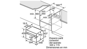 Bosch CMG633BB1 - Horno Serie 8 compacto multifunción con microondas