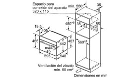 Bosch CMG633BB1 - Horno Serie 8 compacto multifunción con microondas