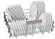 Bosch SMS46FI01E - Lavavajillas 13 Servicios 3ª Bandeja Clase A++ Inox