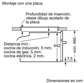 Siemens CS636GBS2 - Horno iQ700 compacto con 100% vapor Inox y negro