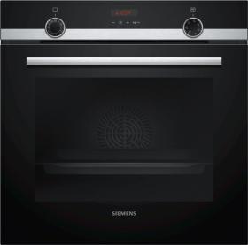Siemens *DISCONTINUADO* HB574ABR0S - Horno iQ300 con 7 funciones y pirólisis Cristal negro