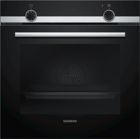 Siemens *DISCONTINUADO* HB510ABR1 - Horno multifunción de 60cm en cristal negro Cocción 3D