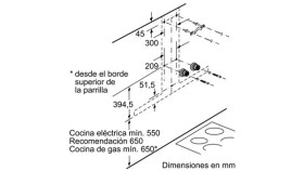 Siemens LC97BHP50 - Campana iQ500 de pared Box Slim de 90 cm Clase A 55dB