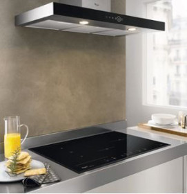 Whirlpool AKR5583IX - Campana Decorativa Pared 60 Cm Clase D Iluminación LED