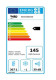 Beko RSSE415M21XB - Frigorífico 1 Puerta 171.4x59.2 Cm Clase A+ Inox