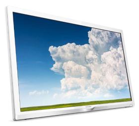 Philips 24PHS4354/12 - Televisor 24" HD Ready LED USB HDMI Blanco