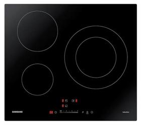 Samsung NZ63R3727AK/EC - Encimera Inducción 3 Zonas Detector Automático