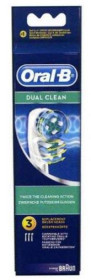 Oral B EB417-3 - Recambio Dual Clean Cepillo Oral-B 3 unidades