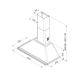 Smeg KT110BE - Campana Decorativa de Pared 110 Cm Clase A Blanca