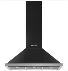 Smeg KPF9AN - Campana Decorativa de Pared 90 Cm Clase A+ Antracita