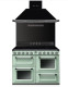 Smeg TR4110IPG - Cocina Eléctrica Encimera Inducción 5 Zonas Clase A Verde Pastel